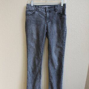 Chico's Platinum Denim "Acid Washed" Ultimate Fit Slim Leg Jeans Size 00